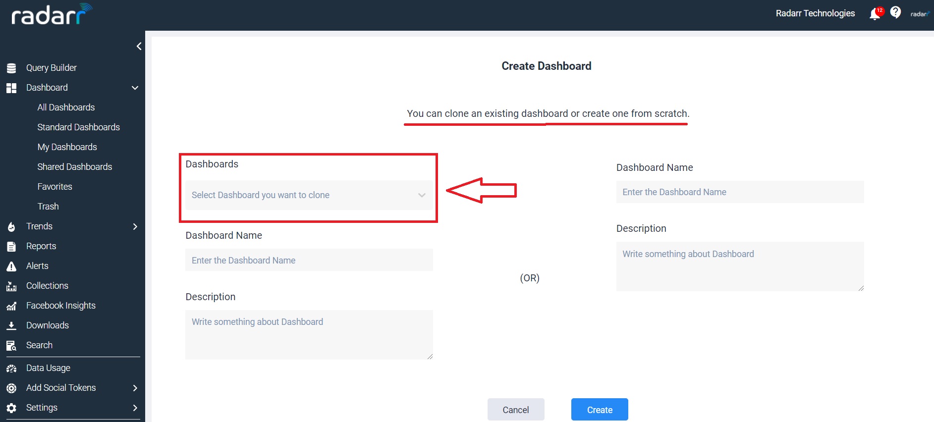 Clone-an-existing-Dashboard-in-Radarr